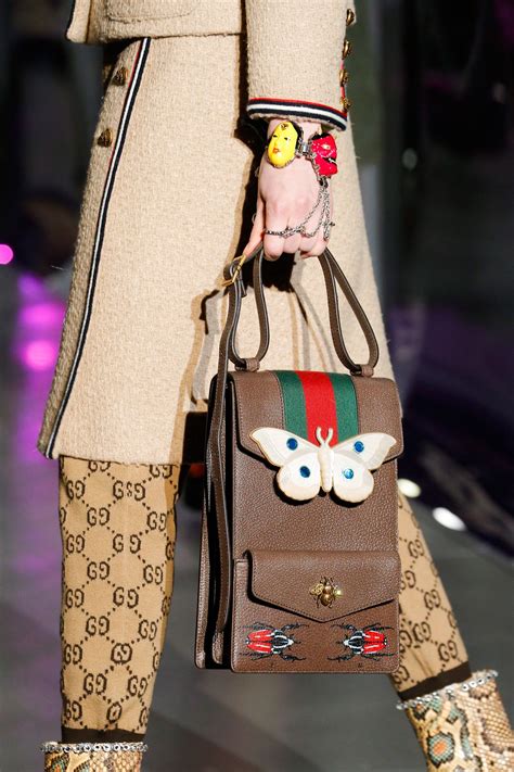 gucci fall 2017 handbags|gucci runway dresses 2017.